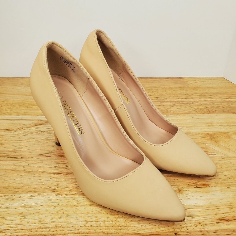 Dream Pairs Womens Christian Classic Pump Heel Stiletto Size 6